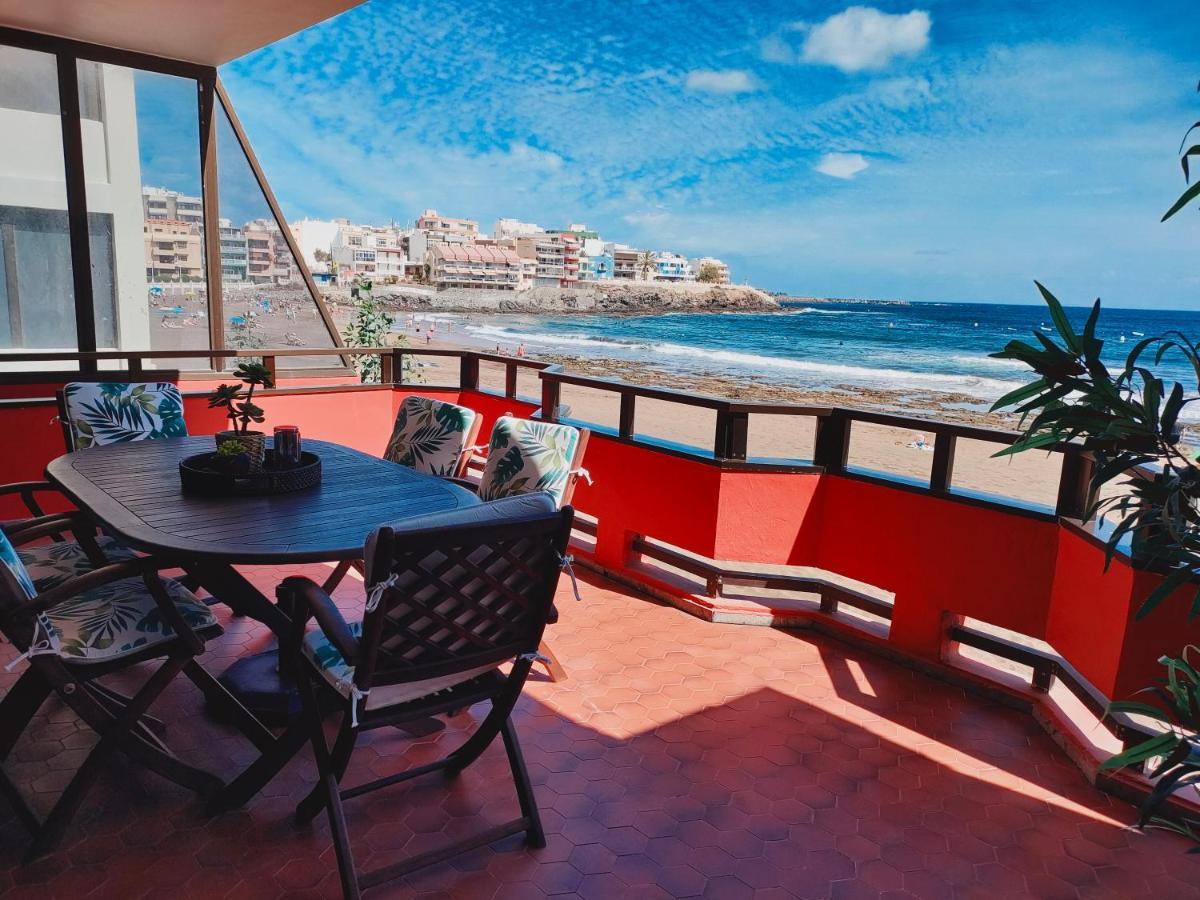 Front Line Beach With Fantastic Terrace. Telde Dış mekan fotoğraf