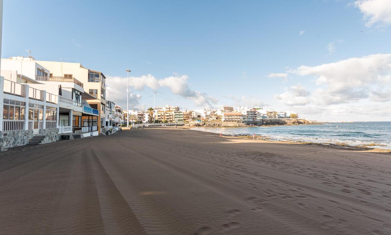 Front Line Beach With Fantastic Terrace. Telde Dış mekan fotoğraf