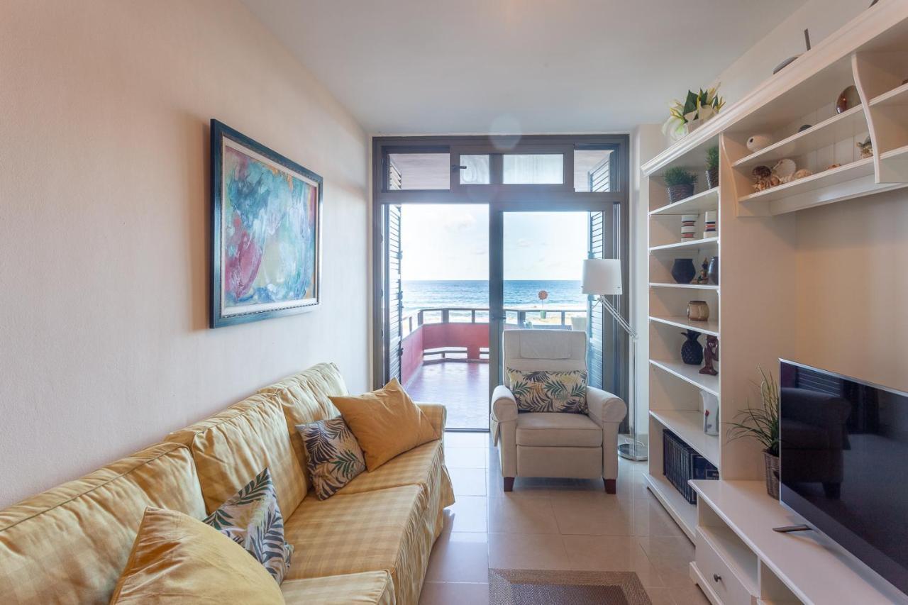 Front Line Beach With Fantastic Terrace. Telde Dış mekan fotoğraf